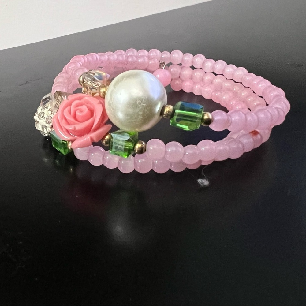 Rose quartz bracelet